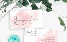 DIY Business Card Template Design Your Own Business ID Cards