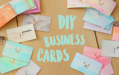 DIY BUSINESS CARDS The Sorry Girls