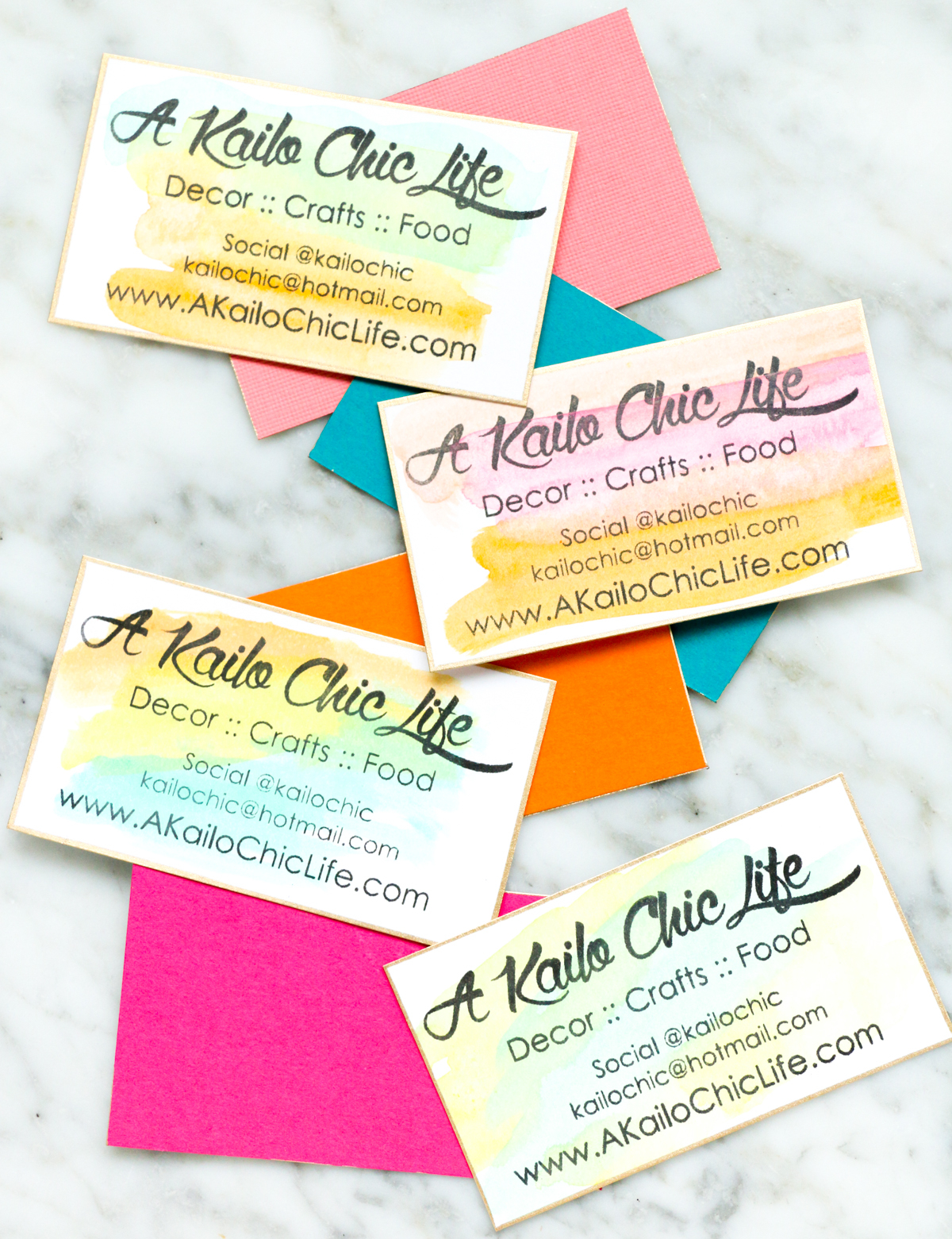 Diy Printable Business Cards