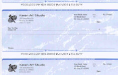 EzCheckPrinting Business Sample Checks
