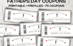 Father s Day Coupons I Printable Coupons I Daddy Coupon Book I Gift For Dad I Gift For Daddy I Personalized Father I Last Minute Gift 003 Etsy