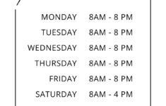 Free And Customizable Opening Hour Templates Canva