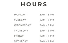 Free And Customizable Opening Hour Templates Canva