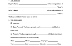 Free Bill Of Sale Forms 24 PDF Word EForms