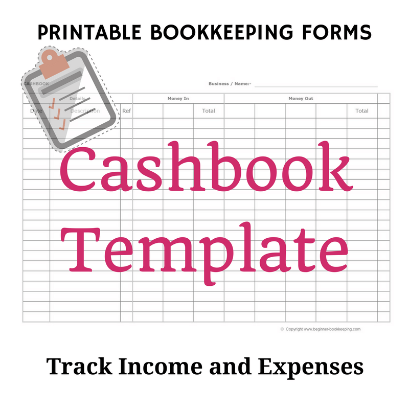 Small Business Bookkeeping Forms Printable