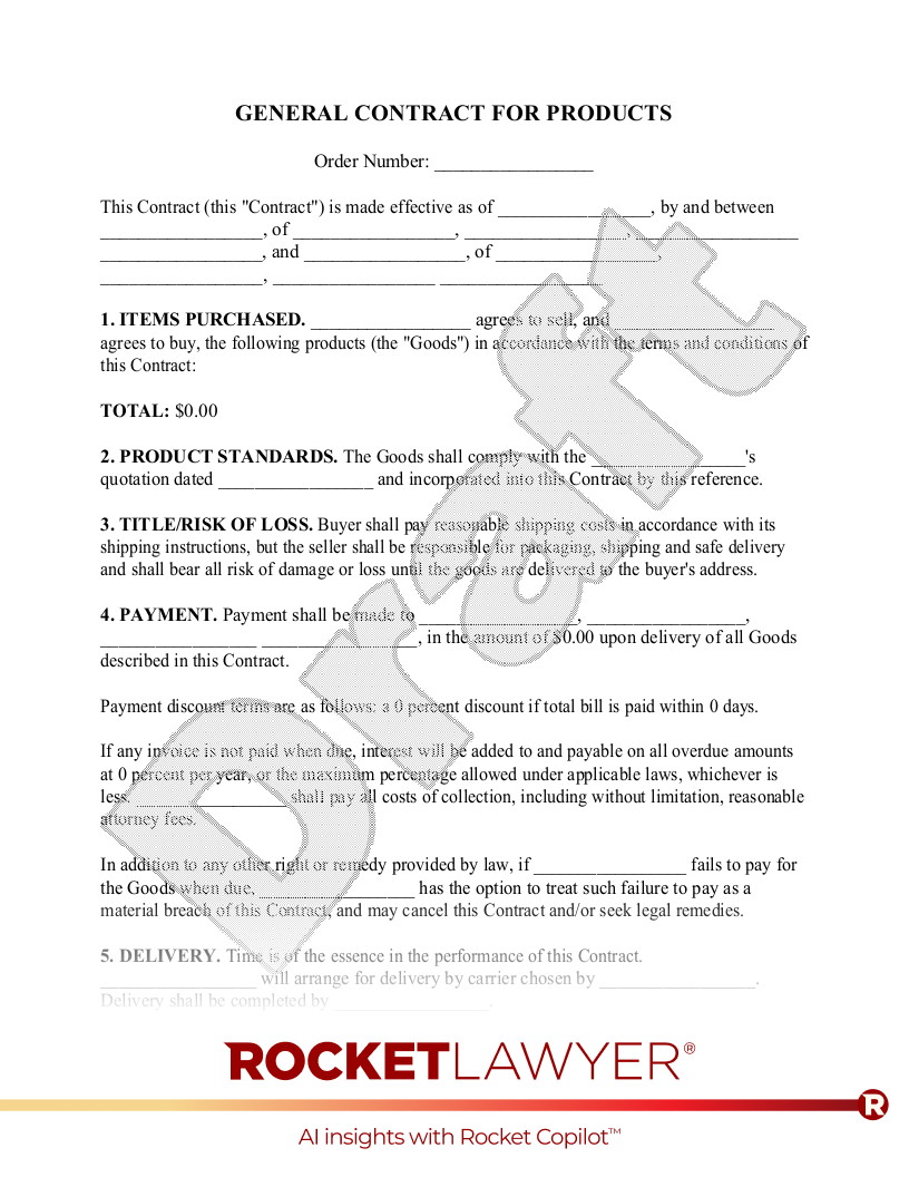 Free Business Contract Template FAQs Rocket Lawyer