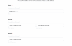 Free Business Form Templates To Edit Online