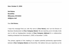 Free Business Letter Templates Editable And Printable