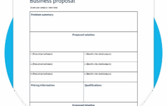 Free Business Proposal Template Xero US
