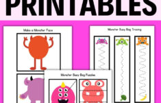 Free Busy Bag Printables Two Pink Peonies