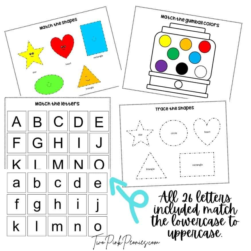 Printable Busy Book Pages Free