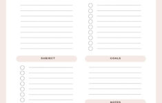 Free Custom Printable Business Planner Templates Canva