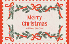 Free Custom Printable Christmas Card Templates Canva