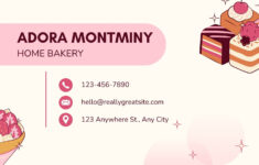 Free Custom Printable Cute Business Cards Canva