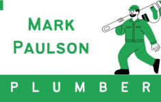 Free Custom Printable Plumbing Business Card Templates Canva