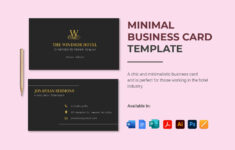 Free Editable Business Card Templates In PDF To Download