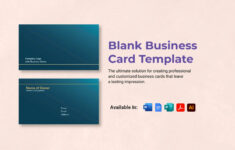 Free Editable Business Card Templates In Word To Download