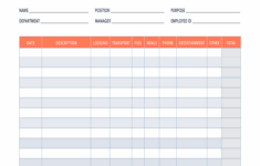Free Expense Report Word Excel PDF Google Sheets HubSpot