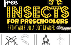 FREE Insects For Preschoolers Printable Book
