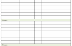 Free PDF Inventory Sheets Templates Editable Printable