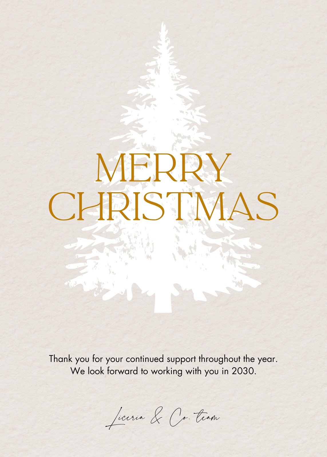 Printable Business Holiday Cards
