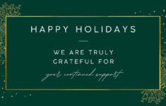 Free Printable Business Holiday Card Templates Canva
