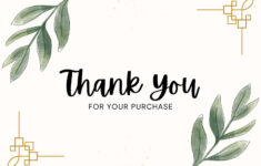 Free Printable Business Thank You Postcard Templates Canva