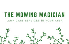 Free Printable Custom Landscaping Business Cards Canva