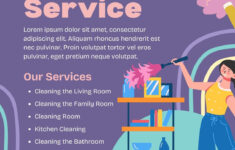 Free Printable Customizable Cleaning Flyer Templates Canva