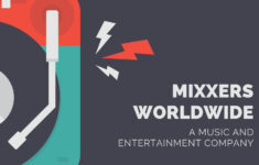 Free Printable Customizable DJ Business Cards Canva