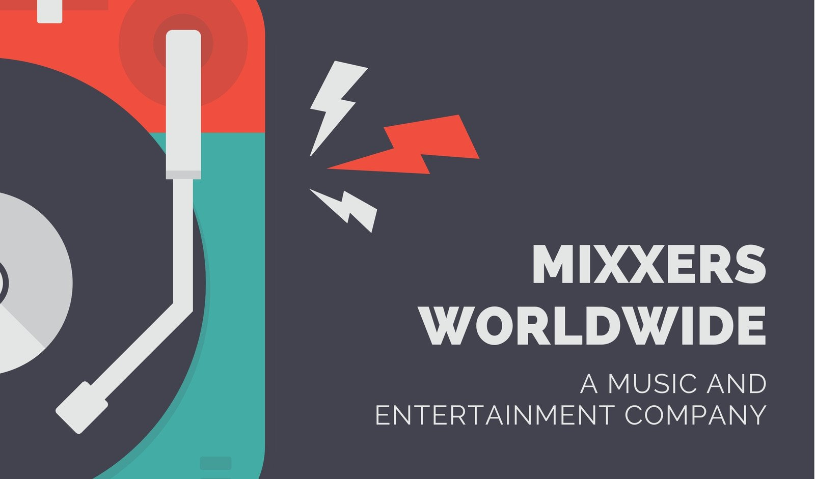 Free Printable Customizable DJ Business Cards Canva