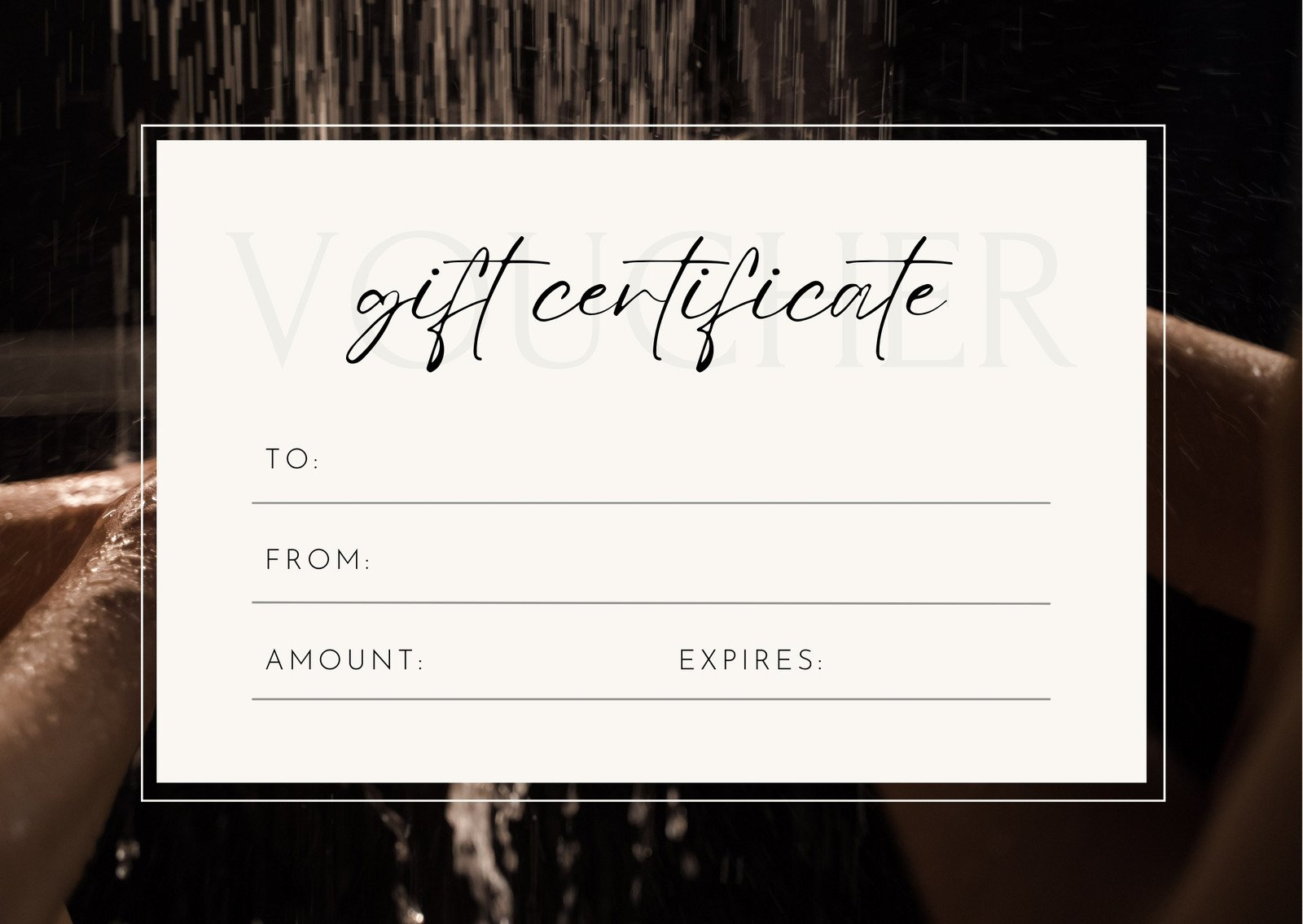 Free Printable Gift Certificates For Business