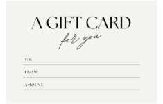 Free Printable Gift Certificate Templates To Customize Canva