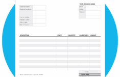 Free Receipt Template Xero US