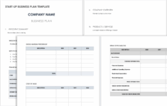 Free Simple Business Plan Templates Smartsheet