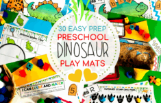 Hands on Dinosaur Activity Sheets Busy Book Printables