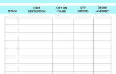 Inventory Management Form Stock Sheet Small Business Organizer Inventory List Product Inventory Tracker Template PDF Inventory Page Etsy