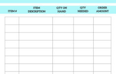 Inventory Management Form Stock Sheet Small Business Organizer Inventory List Product Inventory Tracker Template PDF Inventory Page Etsy