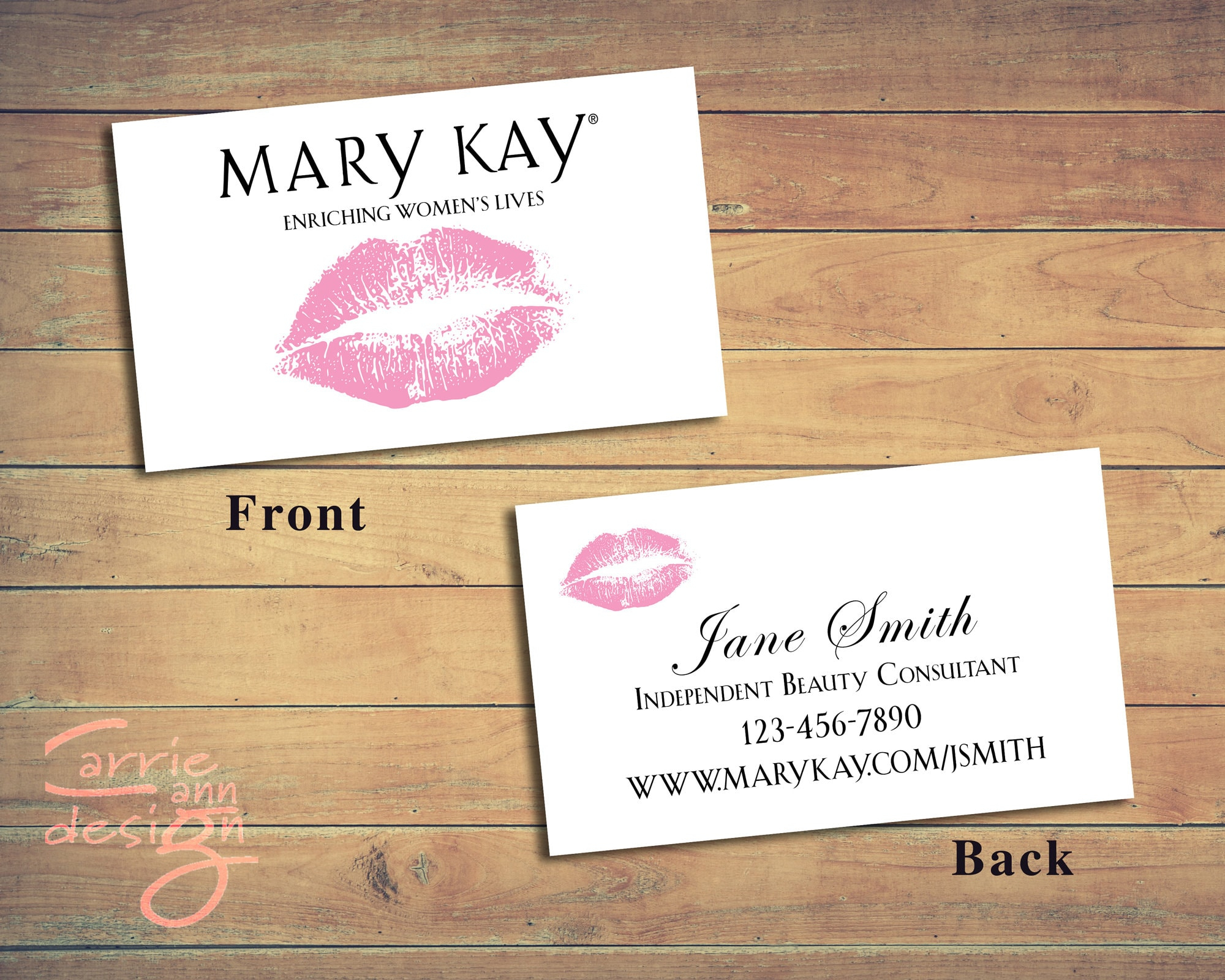 Printable Mary Kay Business Cards
