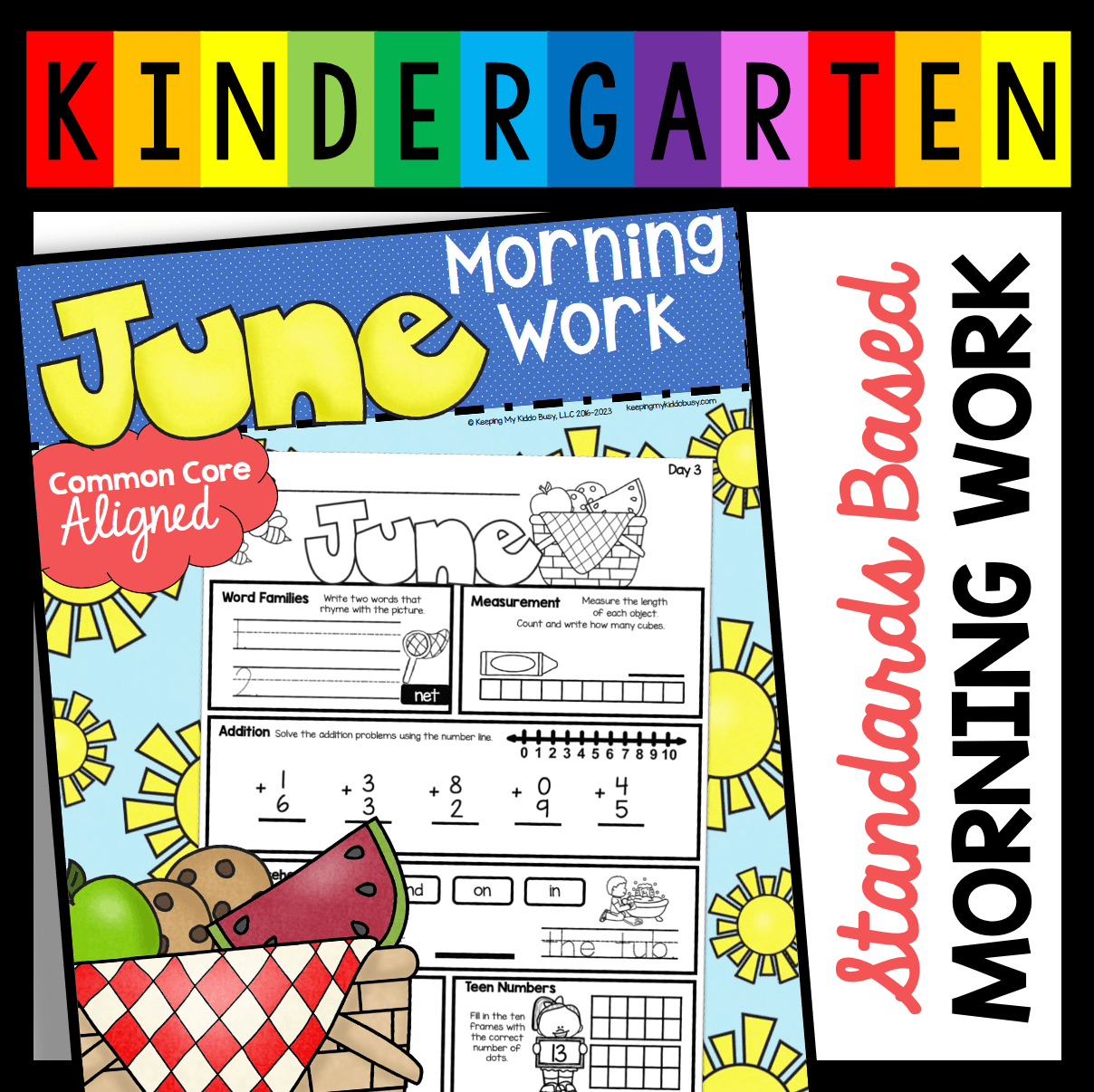 Kindergarten Busy Work Printable
