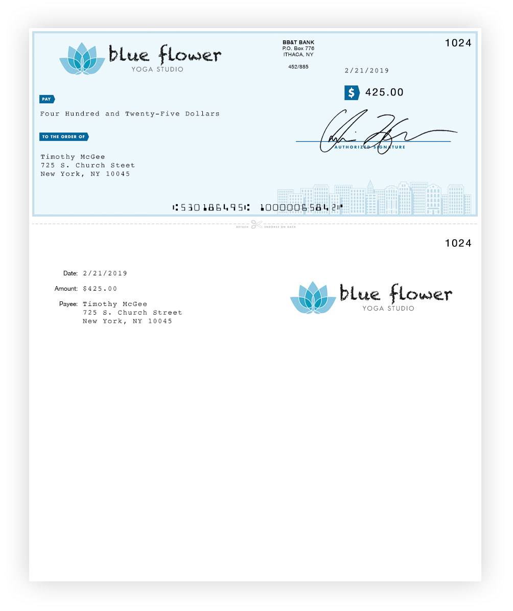 Printable Business Checks Online