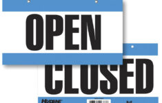 Open Closed Sign Large