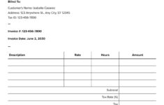 Page 2 Free Custom Printable Business Invoice Templates Canva