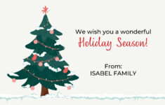 Page 6 Free Printable Business Holiday Card Templates Canva