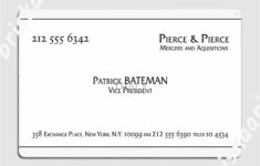 Patrick Bateman Business Card Metal Signs Cinema Living Room Party Customize Painting D cor Tin Sign Posters AliExpress