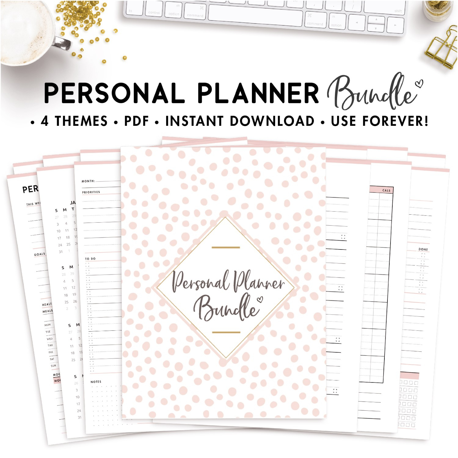 Personal Planner Bundle World Of Printables