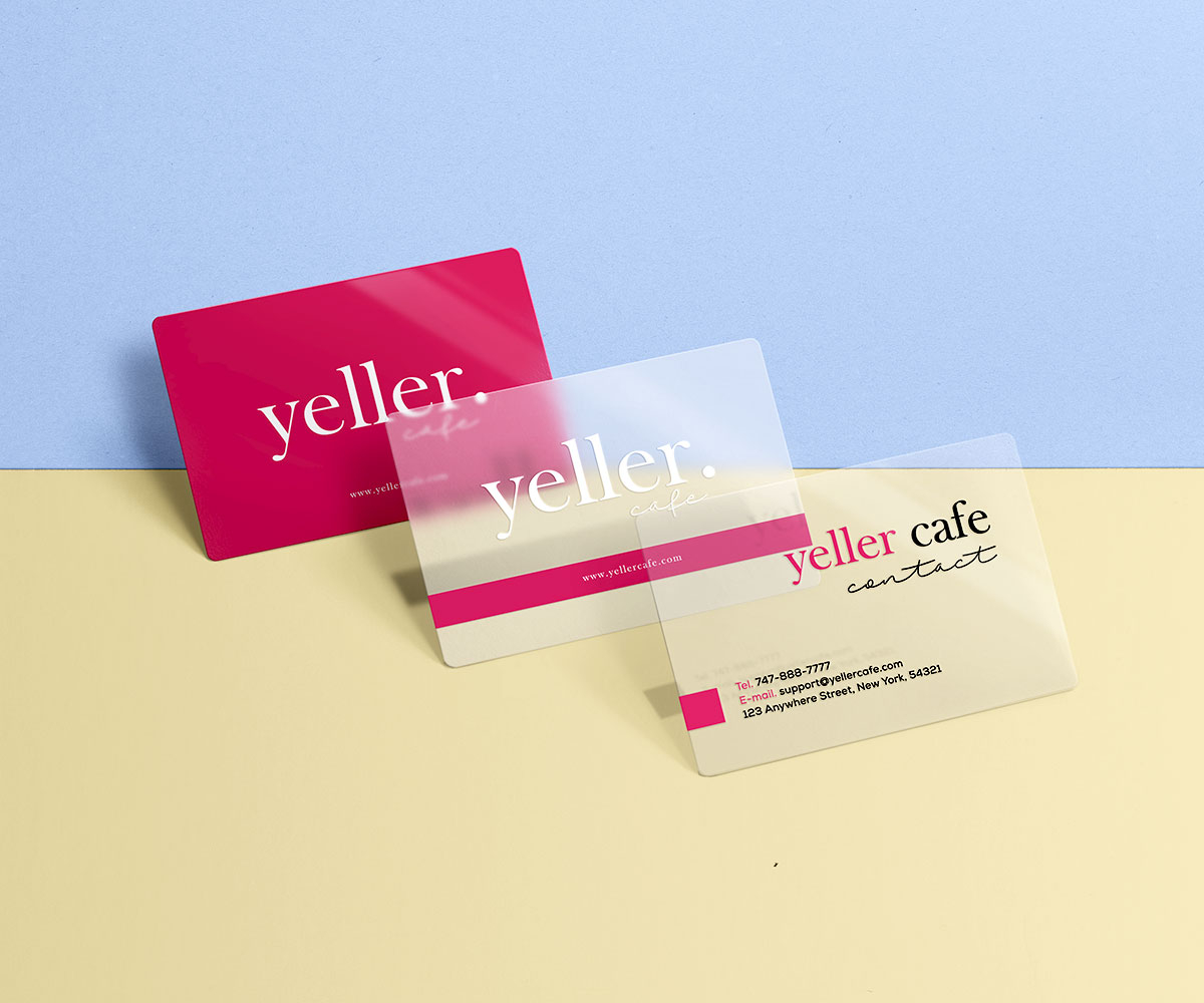 Plastic Business Card Printing Clear White Plastic Business Cards In Los Angeles AxiomPrint