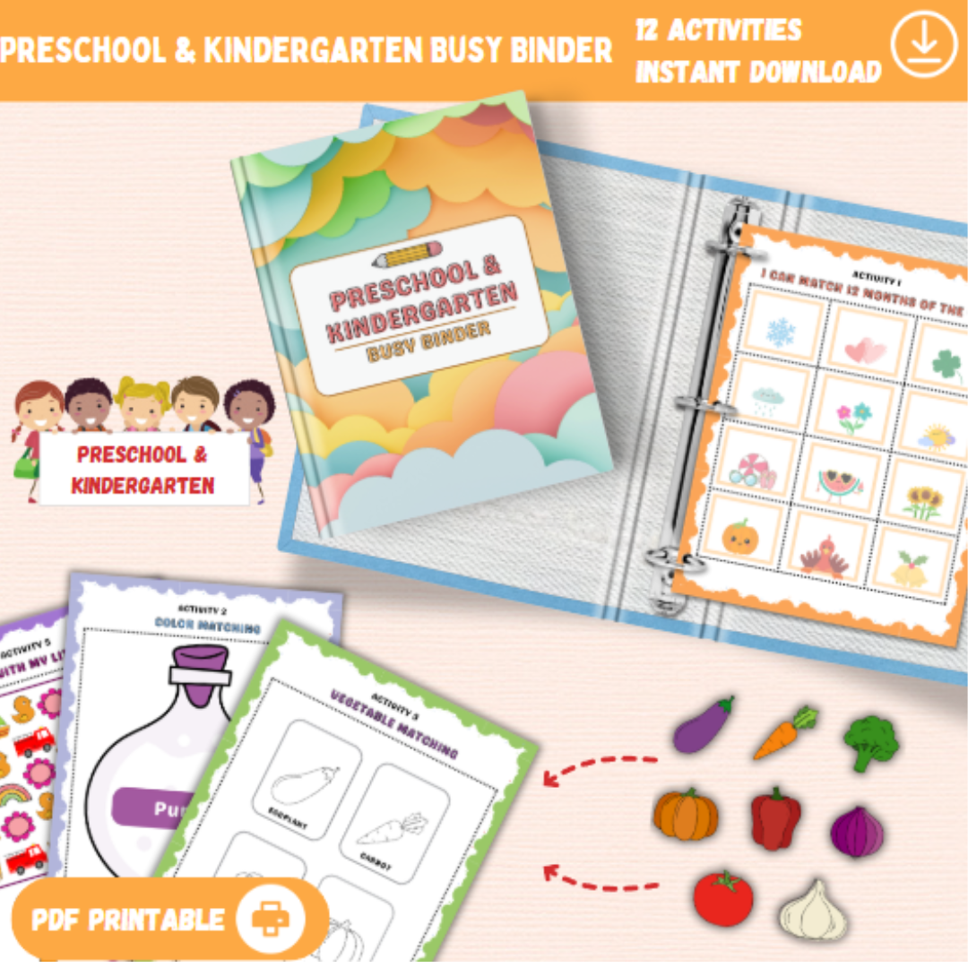 Preschool Busy Binder Printables