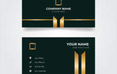Print Business Card Template Royalty Free Vector Image