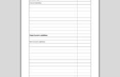 Printable Balance Sheet Template Financial Statement Assets Liabilities Equity Small Business Financial Report PDF A4 A5 US Letter Etsy